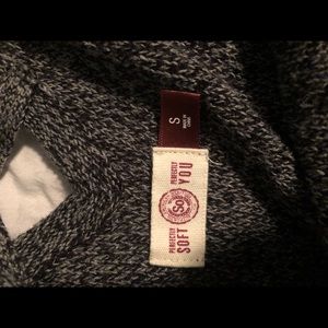 dark black lightweight sweater